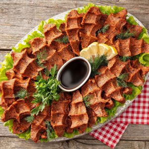 etsiz çiğ köfte